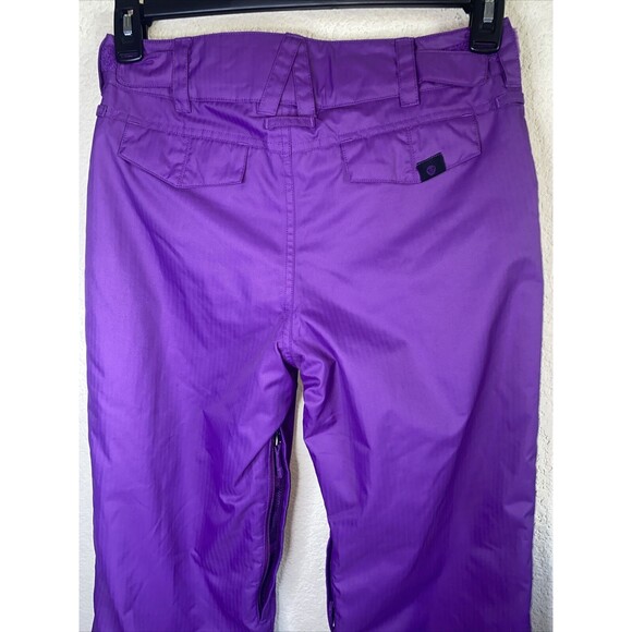 Roxy Snow board pants Diversion Pando Refitters Girls XL 16 Ski 10k purple - Picture 6 of 11